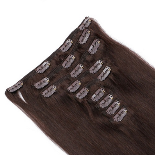 Espresso Clip In Hair  (40cm)